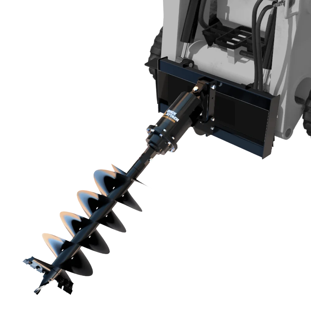 Representative auger attachment